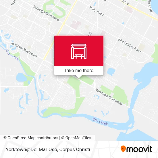 Yorktown@Del Mar Oso map