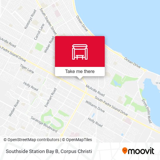 Mapa de Southside Station Bay B