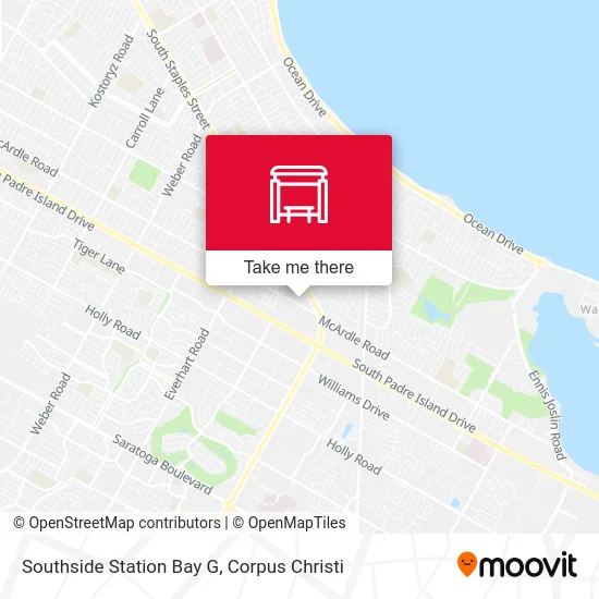 Southside Station Bay G map