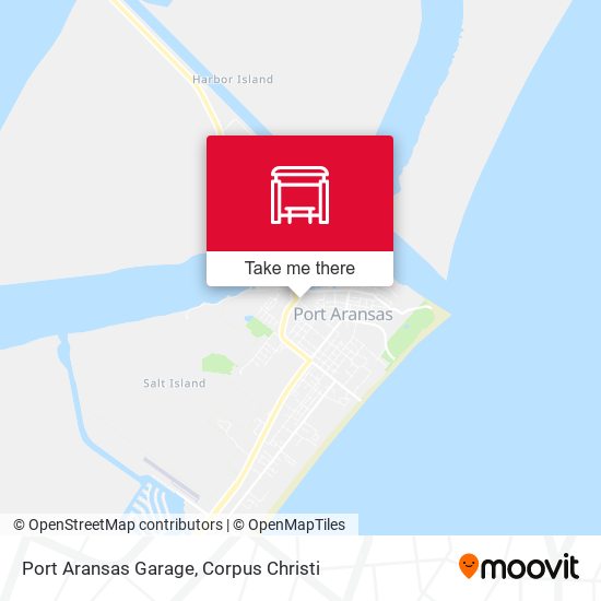 Port Aransas Garage map