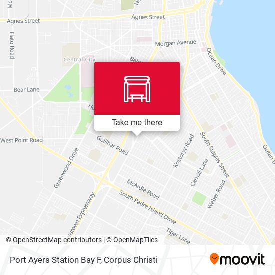 Port Ayers Station Bay F map