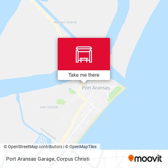 Mapa de Port Aransas City