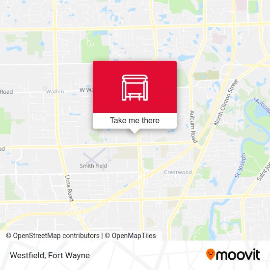 Westfield map