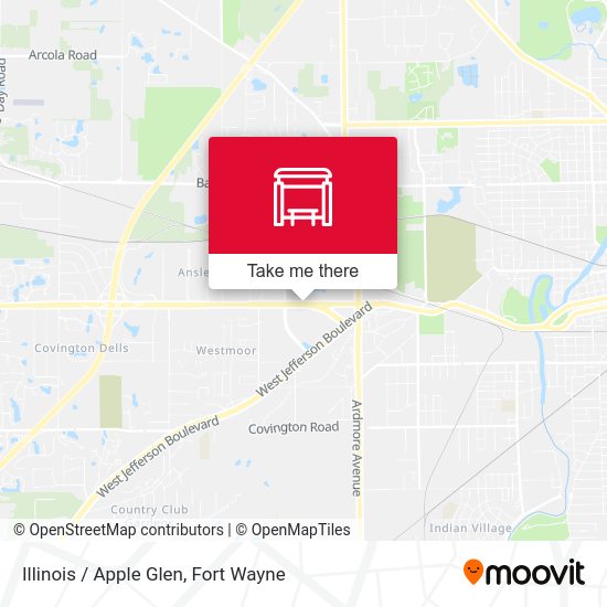 Illinois / Apple Glen map