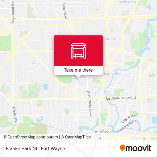 Mapa de Franke Park Nb