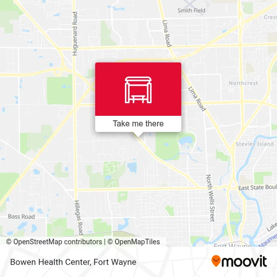 Bowen Health Center map