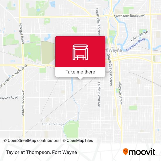 Mapa de Taylor at Thompson