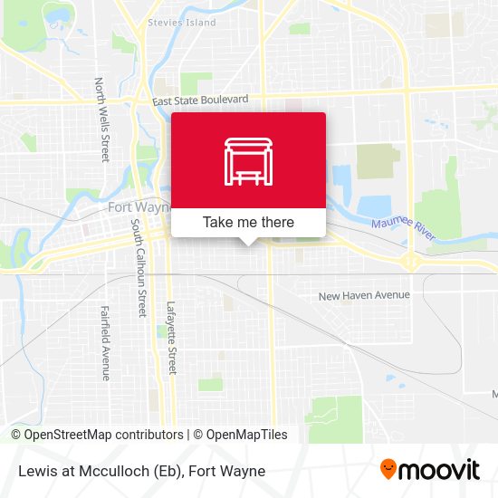 Mapa de Lewis at Mcculloch (Eb)
