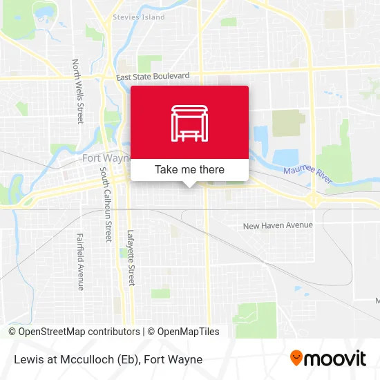 Mapa de Lewis at Mcculloch (Eb)