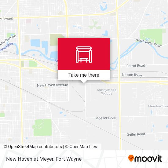 Mapa de New Haven at Meyer