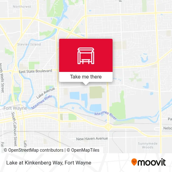 Mapa de Lake at Kinkenberg Way