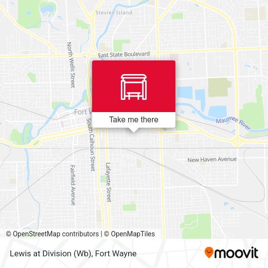 Lewis at Division (Wb) map