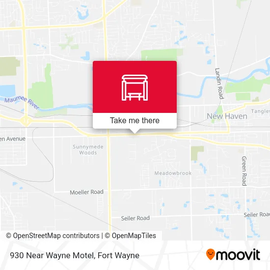 Mapa de 930 Near Wayne Motel