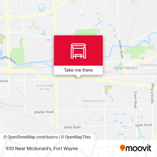 Mapa de 930 Near Mcdonald's