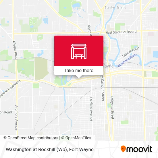 Mapa de Washington at Rockhill (Wb)
