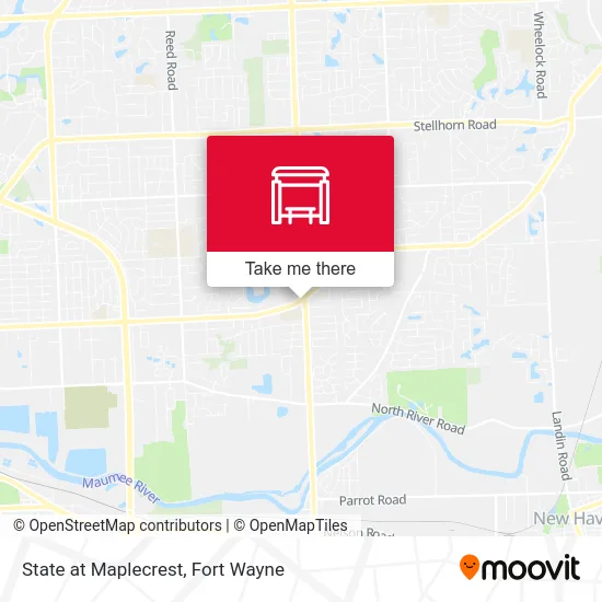 Mapa de State at Maplecrest