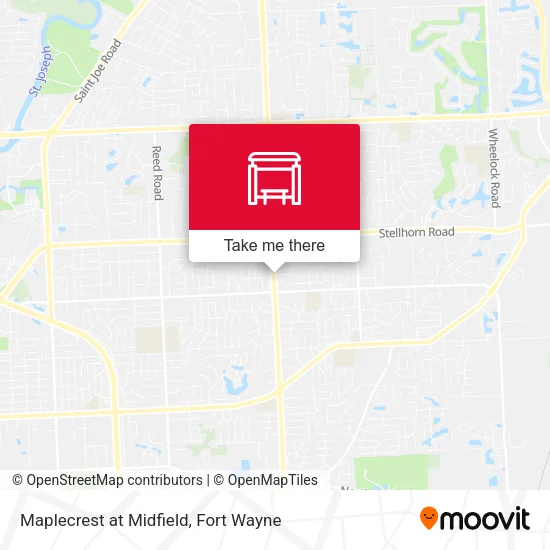 Mapa de Maplecrest at Midfield