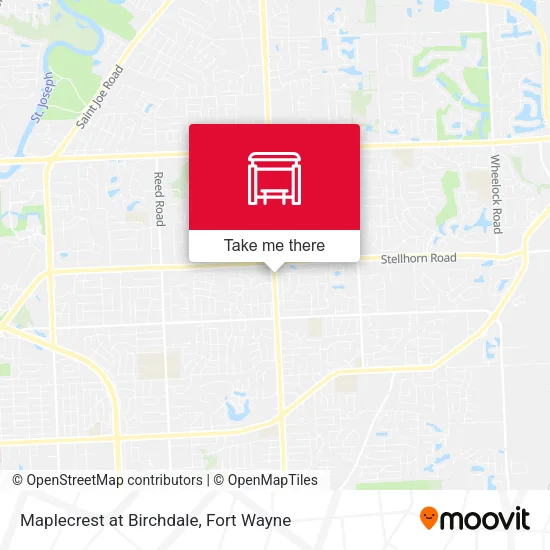 Mapa de Maplecrest at Birchdale
