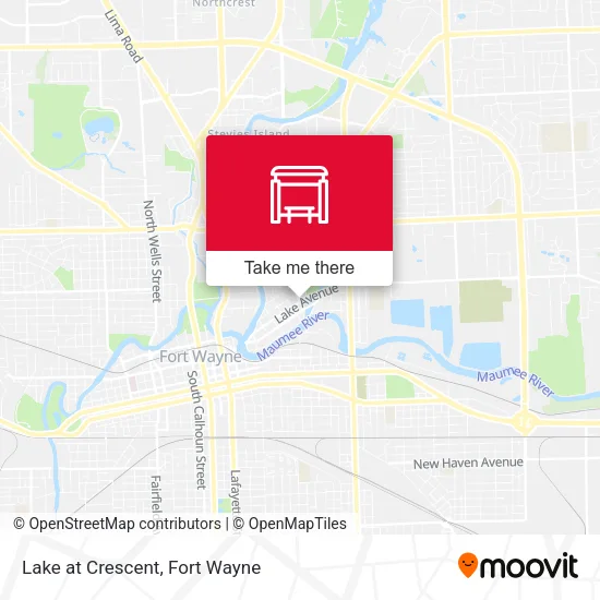 Mapa de Lake at Crescent