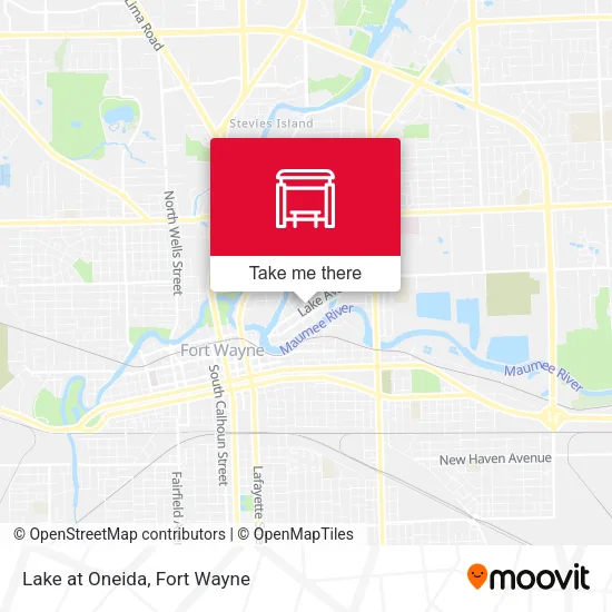 Mapa de Lake at Oneida