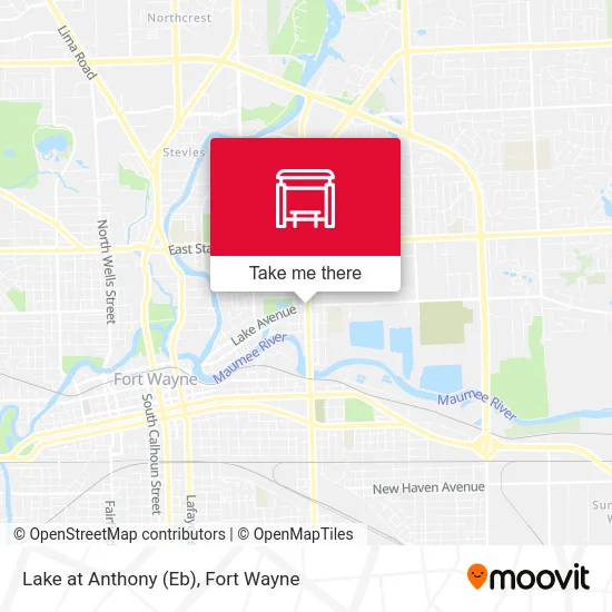Mapa de Lake at Anthony (Eb)