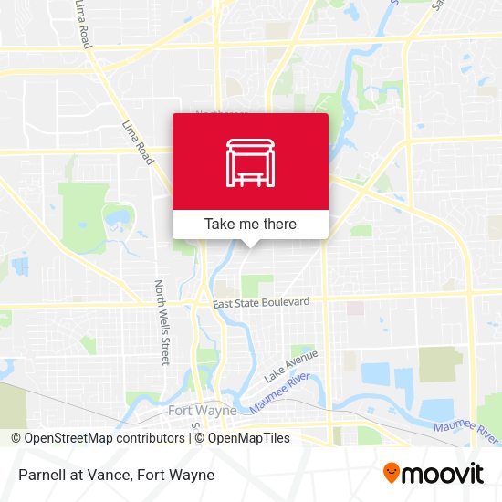 Parnell at Vance map