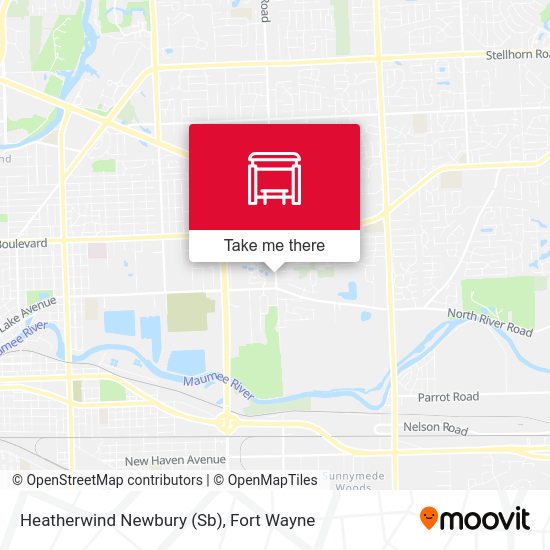 Heatherwind Newbury (Sb) map