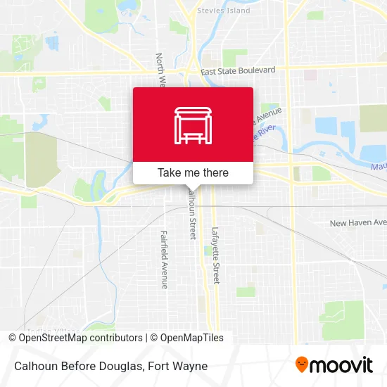 Mapa de Calhoun Before Douglas