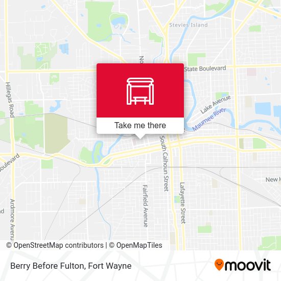 Berry Before Fulton map