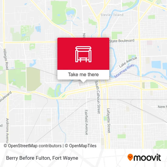 Mapa de Berry Before Fulton