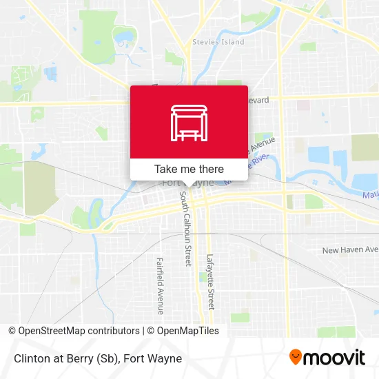 Mapa de Clinton at Berry (Sb)