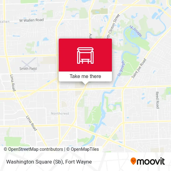 Mapa de Washington Square (Sb)