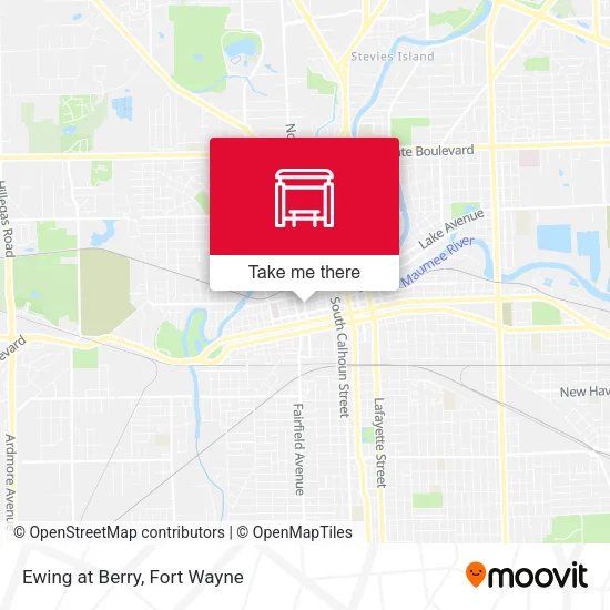 Mapa de Ewing at Berry