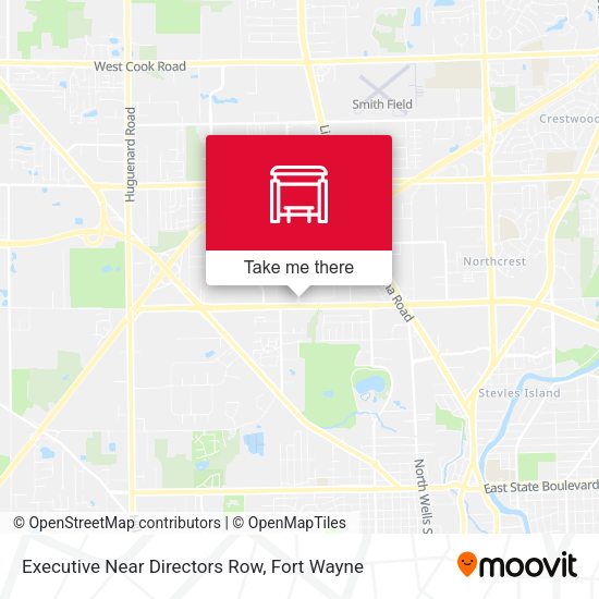 Executive Near Directors Row map