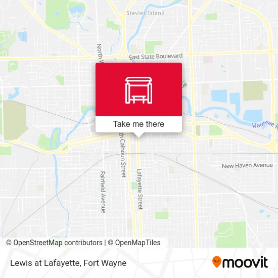 Mapa de Lewis at Lafayette