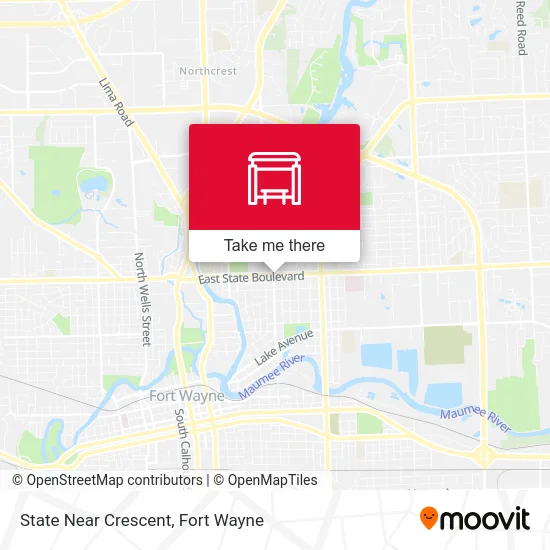 State Near Crescent map