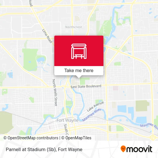 Mapa de Parnell at Stadium (Sb)