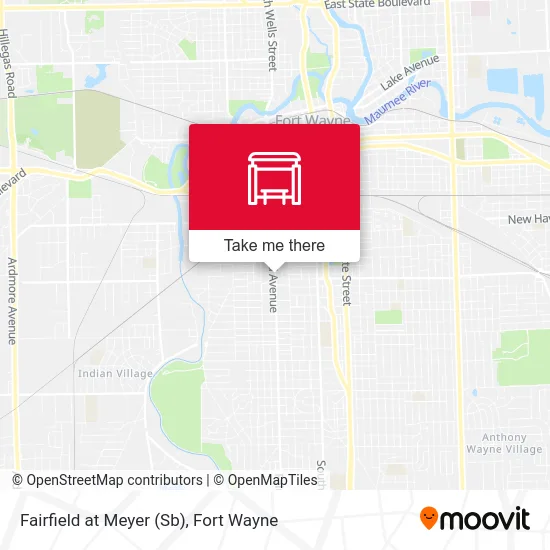Mapa de Fairfield at Meyer (Sb)