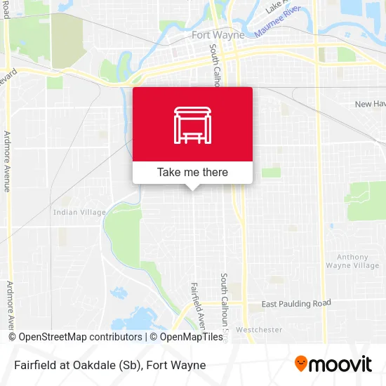 Mapa de Fairfield at Oakdale (Sb)