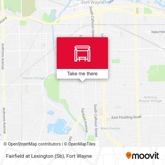 Mapa de Fairfield at Lexington (Sb)
