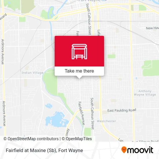 Mapa de Fairfield at Maxine (Sb)