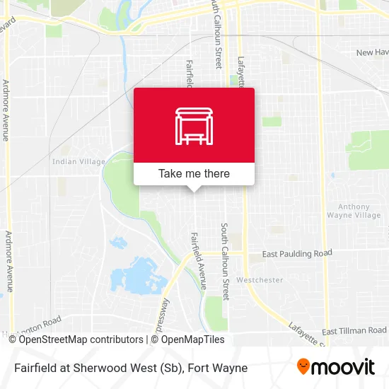 Mapa de Fairfield at Sherwood West (Sb)