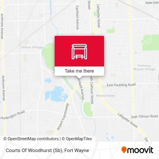 Mapa de Courts Of Woodhurst (Sb)