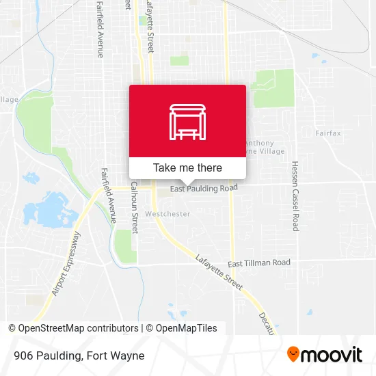 Mapa de 906 Paulding
