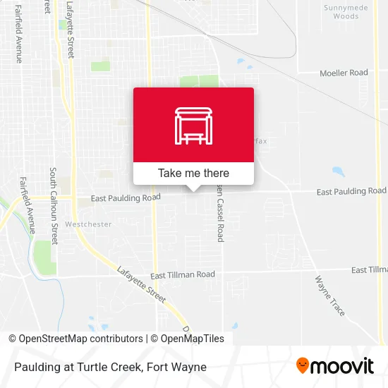 Mapa de Paulding at Turtle Creek