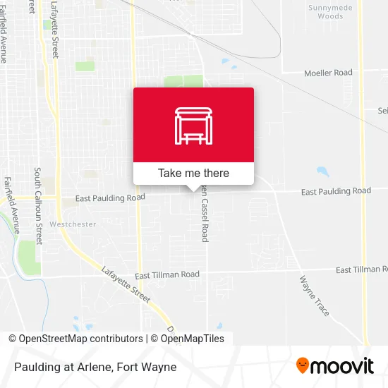 Mapa de Paulding at Arlene