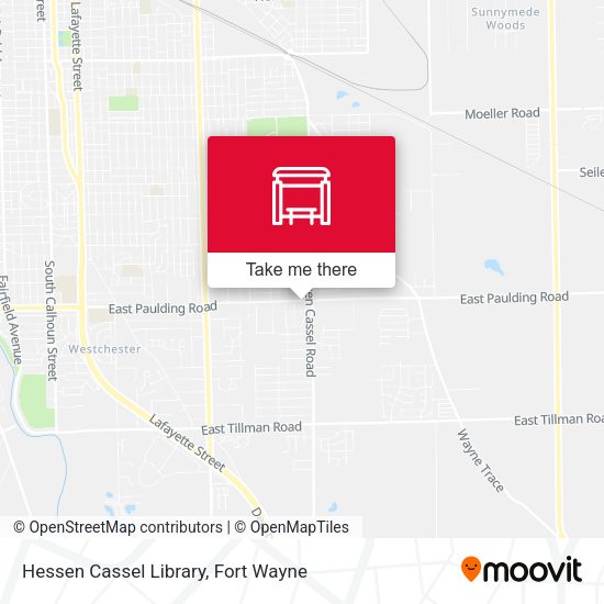 Hessen Cassel Library map