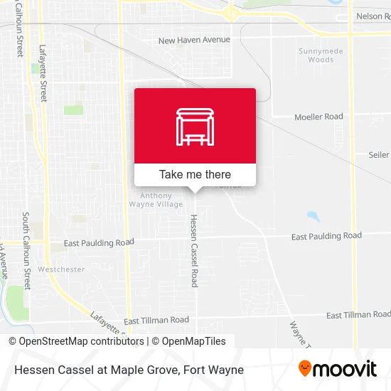 Mapa de Hessen Cassel at Maple Grove