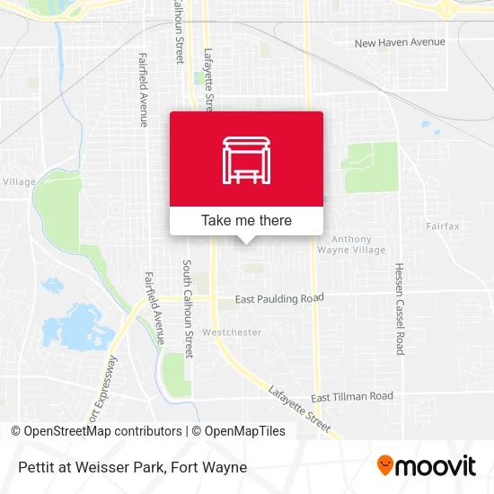 Mapa de Pettit at Weisser Park