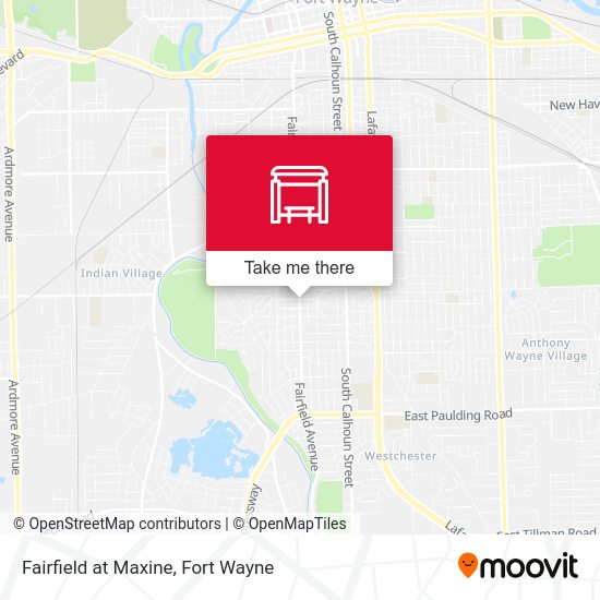 Fairfield at Maxine map